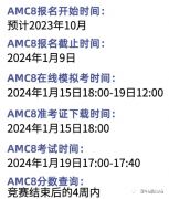 2024年AMC8什么時(shí)候報(bào)名？報(bào)名時(shí)間及上海AMC8培訓(xùn)班介紹！